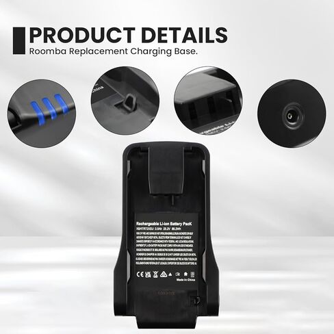 ZTHY XBATR725 Battery Compatible with Shark IZ662H IZ682H IZ683H IZ661HC IZ662HC IZ631H Cordless Vacuum Cleaner, Replacement for Shark Vertex Pro Cordless Stick Vacuum Cleaner Battery 25.2V 3500mAh in Saudi Arabia