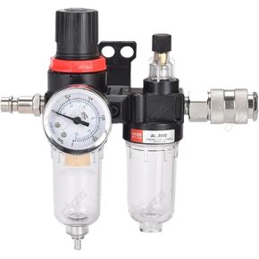 AFC2000 1/4 Air Compressor Oil Water Separator Filter Regulator Trap Airbrush Pressure Reducing Valve(AFC-PC1002) in Kuwait