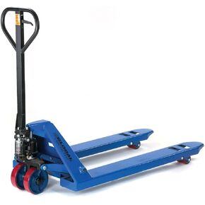 Global Industrial High Capacity Narrow Fork Pallet Jack, 21" W x 48" L Forks, 6600 lb. Capacity, Manual Duty Pallet Truck for Warehouse, Manufacturing and Retail in Kuwait