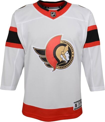Outerstuff NHL Ottawa Senators White Kids Youth 4-20 Alternate Away Premier Blank Jersey in Saudi Arabia