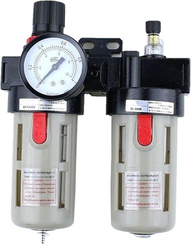 BFC2000 BFC3000 BFC4000 اثنين من الضغط الهوائي لتصفية الهواء تنظيم صمام BFC2000 BFC3000 BFC4000OIL ومرشح المياه (BFC2000 البلاستيك) in Saudi Arabia