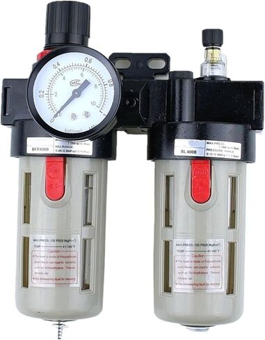 BFC2000 BFC3000 BFC4000 اثنين من الضغط الهوائي لتصفية الهواء تنظيم صمام BFC2000 BFC3000 BFC4000OIL ومرشح المياه (BFC2000 البلاستيك) in Saudi Arabia