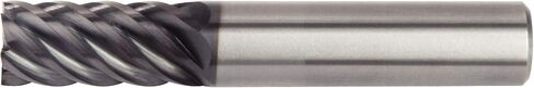 Widia Hanita 4S0710004ST 4S07 HP Officing End Mill ، 0.375 "قطع DIA ، كربيد ، طلاء altin ، قطع RH ، 0.375" Shank Dia ، 6-flute in Saudi Arabia