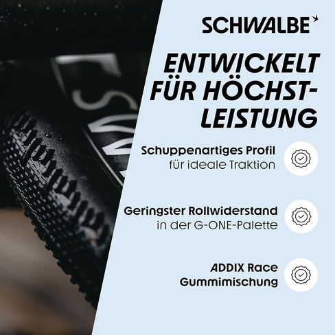 Schwalbe Race Tubeless Tire G-One Rs Evo Pro Addix in Kuwait
