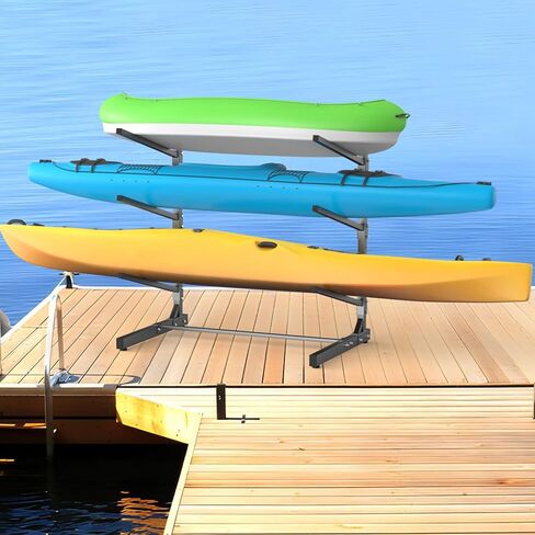 Torack Garage Floor Kayak Storage Rack ، حامل تخزين قوارب الكاياك الثقيلة ذات الطبقات الثقيلة in Kuwait