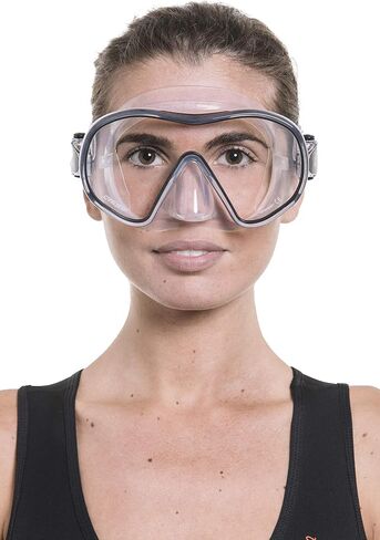 Cressi Lens Lens Scuba Scuba Scubless للحصول على رؤية جيدة | F-Dent: مصمم في إيطاليا in Saudi Arabia