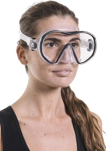 Cressi Lens Lens Scuba Scuba Scubless للحصول على رؤية جيدة | F-Dent: مصمم في إيطاليا in Saudi Arabia