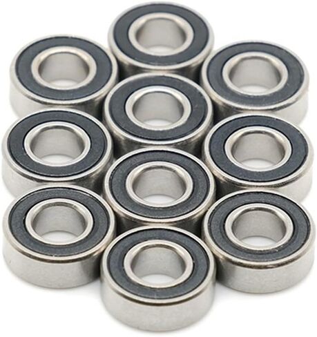 1Pc MR128-2RS Bearing 8x12x3.5mm and 3Pcs MR115-2RS Bearing 5x11x4mm for 3D Printer in Saudi Arabia