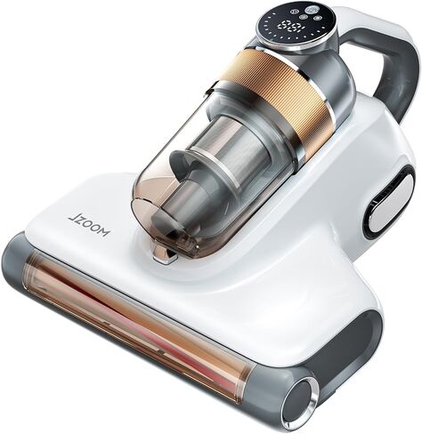 Bed Vacuum Cleaner Cordless, 18Kpa Mattress Vacuum Cleaner with 253.7nm UV-C Light, Ultrasonic Technology & HEPA Filter for Bed, Sofa, Couch, Crib in Saudi Arabia