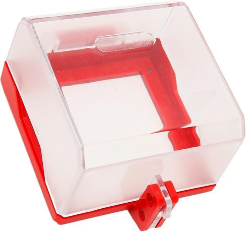 Emergency Stop Button Cover Lockout, Box Type Transparent Push Button Switch Cover, Plastic Switch Cover Protector Lockout Cover, Stop Switch Box, Push Button Cover in Saudi Arabia