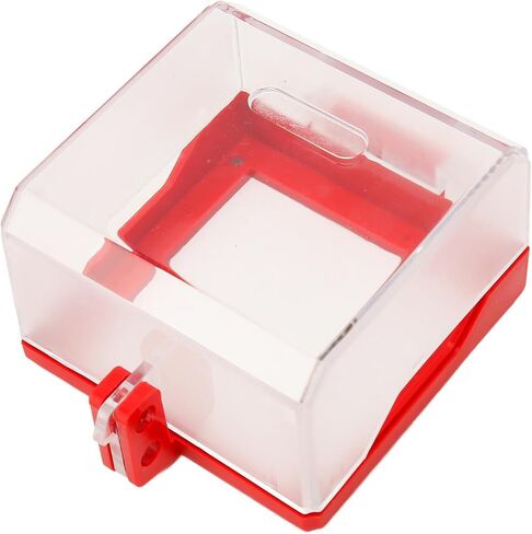 Emergency Stop Button Cover Lockout, Box Type Transparent Push Button Switch Cover, Plastic Switch Cover Protector Lockout Cover, Stop Switch Box, Push Button Cover in Saudi Arabia