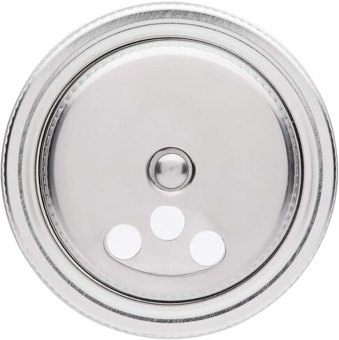 Jarware Salt and Pepper Shaker for Regular Mouth Mason Jars, Grey in Kuwait