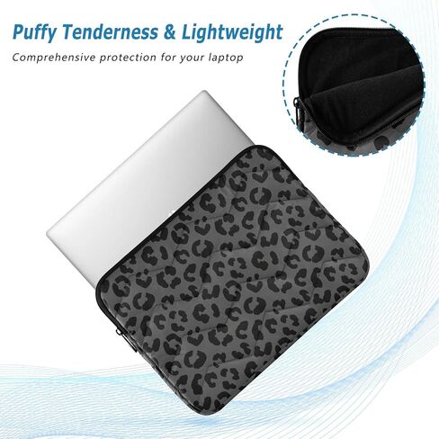 Laptop Sleeve Bag Case for Women Men Reptile Skin Black 15 inch Protective Laptop Cover with Zipper for Travel Work College in Saudi Arabia
