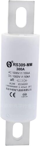 RS309-MM 15A 35A 50A60A80A100A125A-150A-200A 250A 275A 300A 350A 400A 450A 500A 600A 700A 800A 1000VDC/VAC Bolted Fuse(RS309-MM-125A) in Saudi Arabia