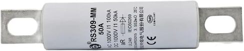 RS309-MM 15A 35A 50A60A80A100A125A-150A-200A 250A 275A 300A 350A 400A 450A 500A 600A 700A 800A 1000VDC/VAC Bolted Fuse(RS309-MM-125A) in Saudi Arabia
