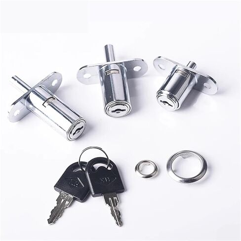 Cabinet Drawer Lock 23,32,40mm Keyed Alike Or Different DIY Furniture Hardware 1Pcs(32mm Keyed Alike) in Saudi Arabia