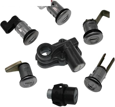 10 Style Motorcycle Buckle Lock DIY Accessories Zinc Alloy 1Pcs(YP22-4) in Saudi Arabia
