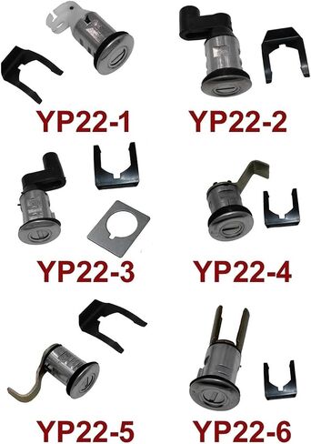 10 Style Motorcycle Buckle Lock DIY Accessories Zinc Alloy 1Pcs(YP22-4) in Saudi Arabia