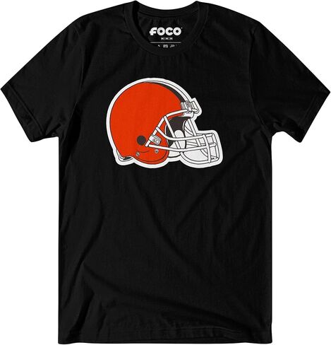 FOCO Men's Men NFL Team Logo Shirt Shirt ، أسود ، كبير in Saudi Arabia