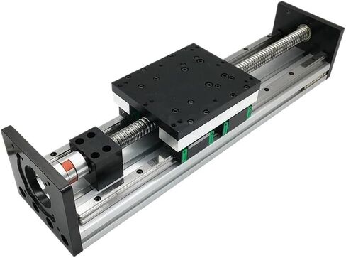 دليل خطي مزدوج 120 مم عرض انزلاق Table1605/1610/2005/2010 Ballscrew XyzaxiS Stage Actuator 4PCS HGR15 (SFU1610-Stroke) in Kuwait