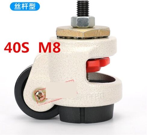 GD-40S/60s/80s Heavy Duty Level Adjustment Caster/Wheel, with Thread Industrial Casters 1Pcs(GD-80S) in Saudi Arabia