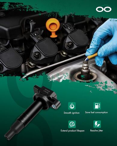 ملف الإشعال Scitoo مناسب لـ Toyota Yaris 1.5L 2006-2014 لـ Toyota Yaris 1.3L 2004 لـ Toyota Prius C 1.5L 2012-2014 ، حزمة 1 ، UF316 in Saudi Arabia