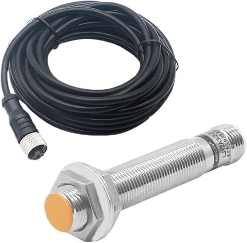 1 Pcs Inductive Proximity Sensor LJ12A3 Series IP65 M12 NPN PNP DC10-30V 4-pin Connection Cylindrical Metal Proximity Switch in Saudi Arabia