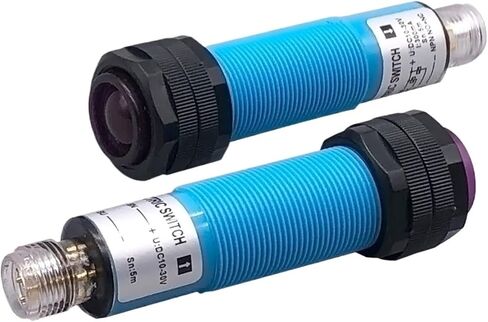 M18 5M مستشعر الإضافات الأسطوانية من خلال مفتاح القرب الكهروضوئي (Diffuse 30cm ، NPN NC) in Saudi Arabia