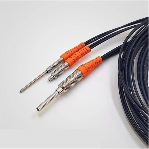 1 PCS Sensor Optic Sensor متوافقًا بصريًا مع مختلف مضخمات المفتاح الكهروضوئي ، حساسية عالية M3 M4 M6 FRS-310/410/610 (استيراد M4،1 M-S -20mm Needle) in Kuwait