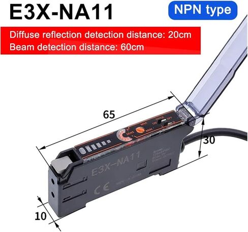 Fiber Optic photoelectric Sensor Amplifier N22 E3X-NA11 EX-DN10 for Diffuse Reflected Beam Dual Digital Display Fast NPN FS-N18N(Lb-n22) in Saudi Arabia