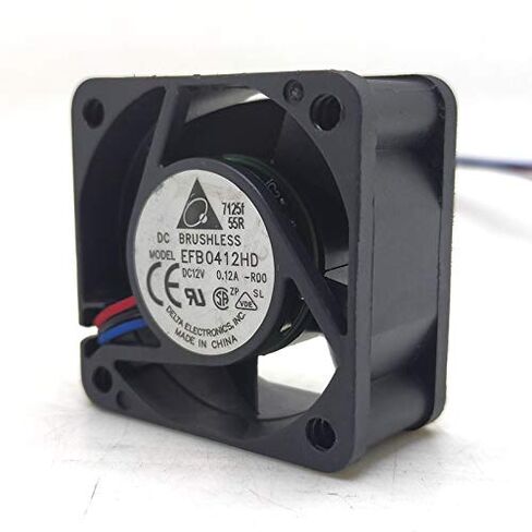 لـ Delta EFB0412HD 4020 12V 0.12A 4CM مروحة مفتاح الكرة المزدوجة in Kuwait