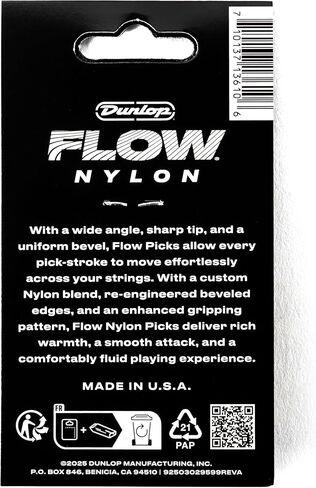 Flow® Nylon Pick .88mm - 12 Pack in Saudi Arabia