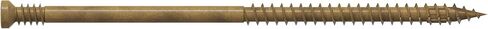 Simpson Strong-Tie FT09400MB Finish Trim Screw — 9 x 4 in. T15, Trim-Head, Quik Guard, Tan (1000-Qty) in Saudi Arabia