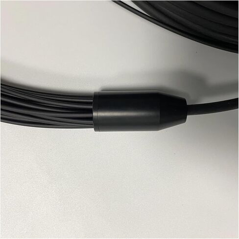 TPU Field Armored Fiber Optic Jumper,24-core,Single-Mode, Super Soft, Wear-Resistant Anti-Mouse Bite, LC to SC-FC-ST,100m,120m(FC-FC 120 Meters) in Saudi Arabia