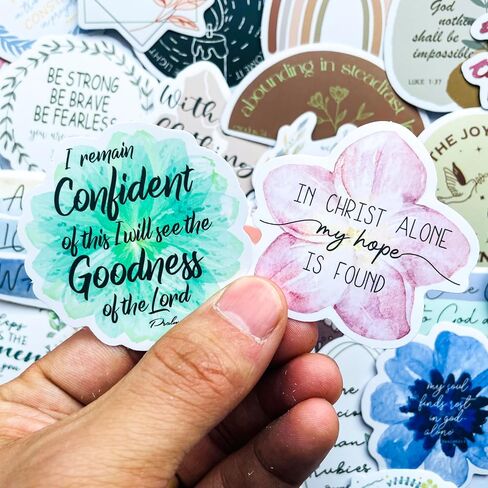 Pigbit 59Pcs Cute Blue Smile Preppy Stickers - Aesthetic VSCO Happy Stickers for Water Bottles, Laptops, Journals, Scrapbooking in Saudi Arabia