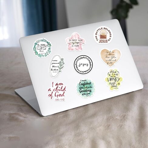 Pigbit 59Pcs Cute Blue Smile Preppy Stickers - Aesthetic VSCO Happy Stickers for Water Bottles, Laptops, Journals, Scrapbooking in Saudi Arabia