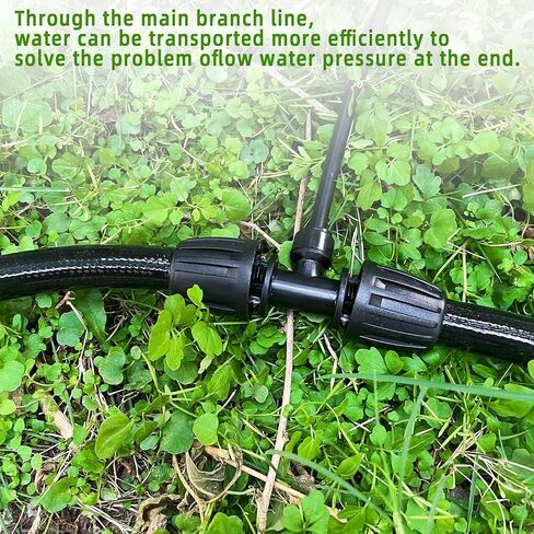 4 حزمة 1/2 '' إلى 1/4 '' تجهيزات الري بالتنقيط ، و push-to-fit 6 اتجاهات الري بالتنقيط جزء الشائكة ، والخارق المقفل المضاد للتسرب من أجل 1/2 "أنابيب الري (0.6 ''-0.67'OD) in Kuwait