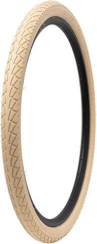 YUNSCM 2-PCS 26" Bike Tires 26x 1.95/53-559 and 26" Heavy Duty Bike Tubes Schrader Valve Compatible with Road Bike 26x1.90 26x1.95 26x2.0 Bicycle Tires and Tubes Beige (Y-1059) in Saudi Arabia