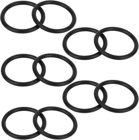 BOXOB 10pcs Pump Gaskets for Intex 1-1/4" Pool Hose Connection, Rubber Pool Pump Hose O Rings Compatible with 330 530 1000 GPH Filter Pumps in Saudi Arabia