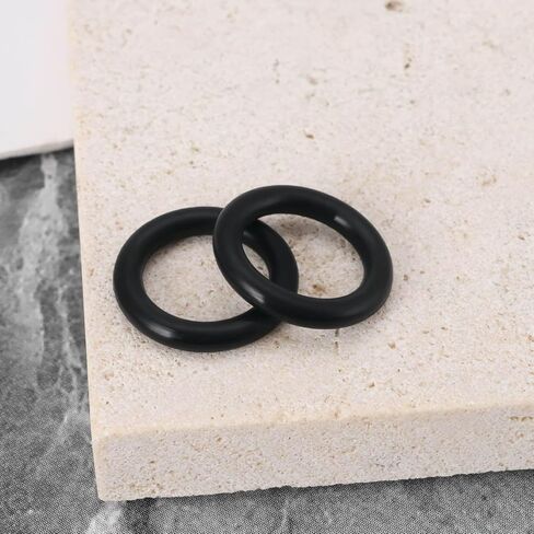 ECSING 50pcs O-Ring Seals EPDM Rubber O-Rings متوافقة مع أنظمة الري في Gardena لاتصالات المياه حديقة 16x11x2.5mm أسود in Saudi Arabia