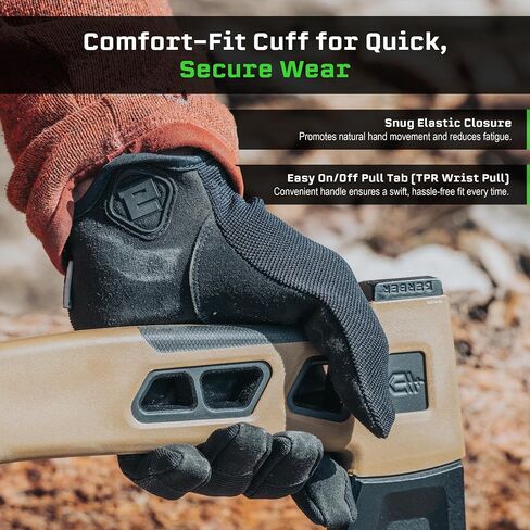APEX 1.0 High Dexterity Gloves for Work, Tactical, Shooting, Hunting, Multi Sport, Outdoor Protection, Full Finger, Snug Secure Fit, Breathable Design in Saudi Arabia