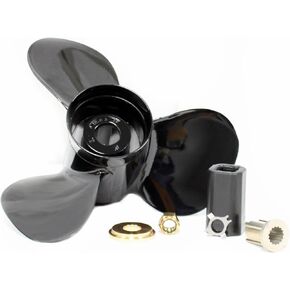 MERCURY 11324A45 Black Max 3-Blade Aluminum Propeller, 15.5" Diameter x 18" Pitch, Right Hand Rotation in Saudi Arabia