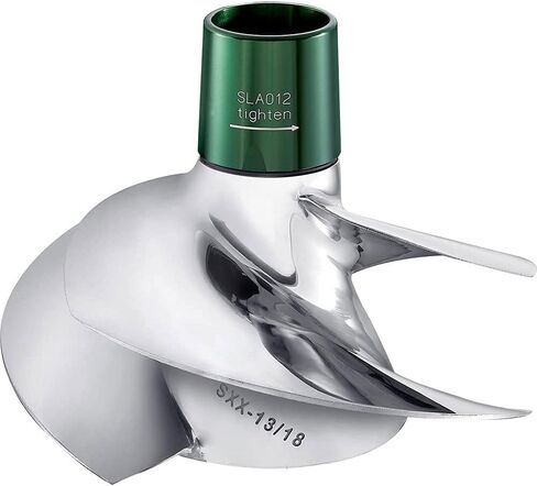 SOLAS SRX-CD-13/18 Concord 4-Blade Impeller for Select Sea-Doo PWC with 159mm Pump Diameter , Black in Saudi Arabia