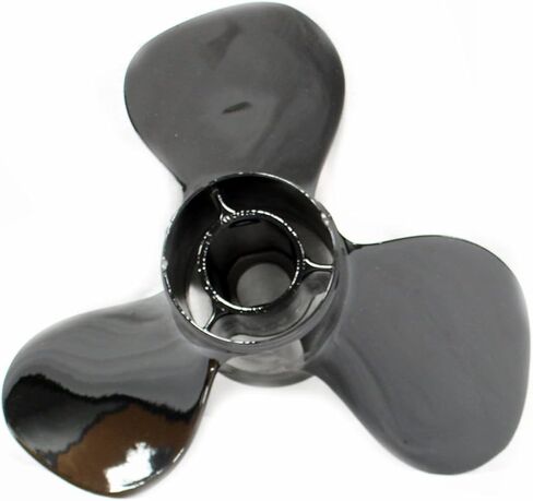 Mercury 11324A45 Black Max 3-Blade Aluminium Propeller ، 15.5 "قطر × 18" ، دوران اليد اليمنى in Saudi Arabia