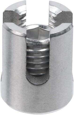 Geesatis 4Pcs Wire Rope Fixing Clip,4mm Stainless Steel Wire Grip Clamp Bolt,Clamp Wire Rope Fasteners for Tension The Rope in Saudi Arabia