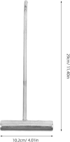 Cabilock Cabilock T-Shaped Manhole Cover Hook - Heavy Duty Stainless Steel Lifting Tool for Easy Cover Removal Hook for Sewer 11.81 X 3.74 Inch in Saudi Arabia