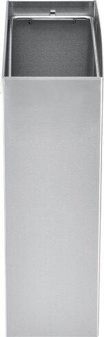 Global Industrial Stainless Steel Wall Mounted Receptacle, 6-2/5 Gallon in Saudi Arabia