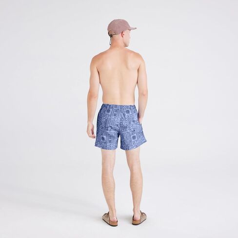 SAXX Underwear Co. Men's Oh Buoy 2N1 Volley 5" Stretch Lined Swim Trunk in Saudi Arabia