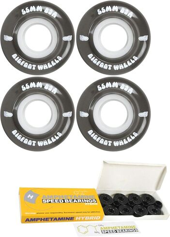 Bigfoot Skatboard Wheels 83a Soft Street Cruiser Filmer مع محامل سيراميك in Kuwait
