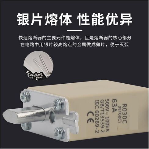 FUSE RO30C NT00C NH00C 160A125A100A80A63A50A40 RT16-00C (125A) in Kuwait